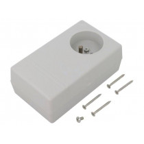 Z31J; Enclosure: for power supplies; X: 71mm; Y: 120mm; Z: 45mm; grey; KRADEX Z31J; Enclosure: for power supplies; X: 71mm; Y: 120mm; Z: 45mm; grey; KRADEX