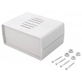 Z3JW; Enclosure: with panel; vented; X: 148.6mm; Y: 110mm; Z: 71mm; grey; KRADEX Z3JW; Enclosure: with panel; vented; X: 148.6mm; Y: 110mm; Z: 71mm; grey; KRADEX