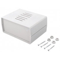Z3JW; Enclosure: with panel; vented; X: 148.6mm; Y: 110mm; Z: 71mm; grey; KRADEX Z3JW; Enclosure: with panel; vented; X: 148.6mm; Y: 110mm; Z: 71mm; grey; KRADEX