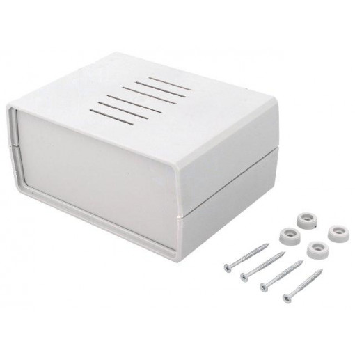 Z3JW; Enclosure: with panel; vented; X: 148.6mm; Y: 110mm; Z: 71mm; grey; KRADEX Z3JW; Enclosure: with panel; vented; X: 148.6mm; Y: 110mm; Z: 71mm; grey; KRADEX
