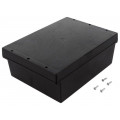 Z46AH ABS; Enclosure: multipurpose; X: 144mm; Y: 198mm; Z: 73mm; ABS; black; IP65; KRADEX