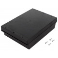 Z46H ABS; Enclosure: multipurpose; X: 144mm; Y: 198mm; Z: 53mm; ABS; black; IP65; KRADEX