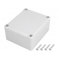 Z54JH ABS; Enclosure: multipurpose; X: 74mm; Y: 89mm; Z: 41mm; ABS; grey; gasket; KRADEX