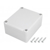 Z54JH ABS; Enclosure: multipurpose; X: 74mm; Y: 89mm; Z: 41mm; ABS; grey; gasket; KRADEX