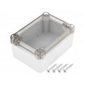 Z56JPH ABS; Enclosure: multipurpose; X: 64mm; Y: 88mm; Z: 42mm; ABS; grey; gasket; KRADEX