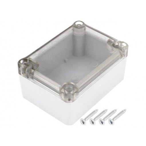 Z56JPH ABS; Enclosure: multipurpose; X: 64mm; Y: 88mm; Z: 42mm; ABS; grey; gasket; KRADEX