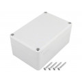 Z57JH ABS; Enclosure: multipurpose; X: 78mm; Y: 118mm; Z: 54mm; ABS; grey; gasket; KRADEX