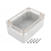 Z57JPH ABS; Enclosure: multipurpose; X: 78mm; Y: 118mm; Z: 54mm; ABS; grey; gasket; KRADEX