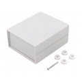 Z5AJ; Enclosure: with panel; X: 90mm; Y: 109mm; Z: 49mm; polystyrene; grey; KRADEX Z5AJ; Enclosure: with panel; X: 90mm; Y: 109mm; Z: 49mm; polystyrene; grey; KRADEX