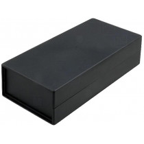 Z5B; Enclosure: with panel; X: 90mm; Y: 200mm; Z: 49mm; polystyrene; black; KRADEX