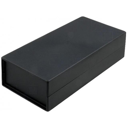 Z5B; Enclosure: with panel; X: 90mm; Y: 200mm; Z: 49mm; polystyrene; black; KRADEX