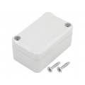 Z65JH ABS; Enclosure: multipurpose; X: 40mm; Y: 64mm; Z: 30mm; ABS; grey; gasket; KRADEX