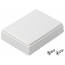 Z69J; Enclosure: multipurpose; X: 49mm; Y: 64mm; Z: 17mm; polystyrene; grey; KRADEX