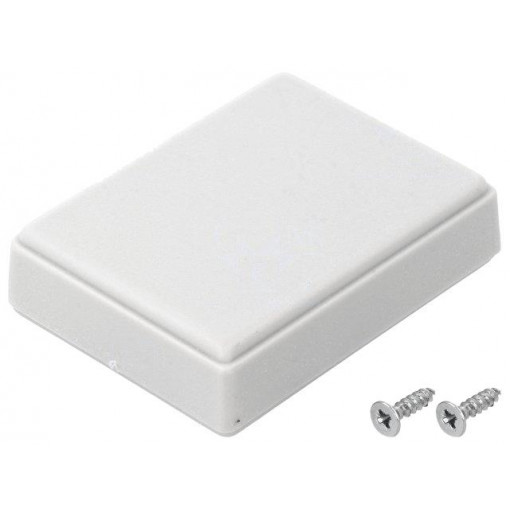 Z69J; Enclosure: multipurpose; X: 49mm; Y: 64mm; Z: 17mm; polystyrene; grey; KRADEX