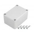 Z96JH ABS; Enclosure: multipurpose; X: 50mm; Y: 70mm; Z: 36mm; ABS; grey; gasket; KRADEX