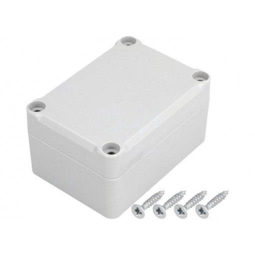Z96JH ABS; Enclosure: multipurpose; X: 50mm; Y: 70mm; Z: 36mm; ABS; grey; gasket; KRADEX