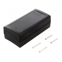 Z98; Enclosure: with panel; X: 60mm; Y: 120mm; Z: 40mm; ABS; black; IP53; KRADEX