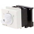 Z-DSU1-102; Module: rotary switch; 250VAC; 20A; IP20; DIN; 52x65x60mm; EATON ELECTRIC