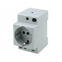Z-SD230; F-type socket (Schuko); DIN; Input: L+N; EATON ELECTRIC