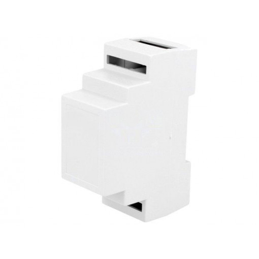 Z103J ABS V0; Enclosure: for DIN rail mounting; Y: 88mm; X: 34mm; Z: 62mm; ABS; KRADEX