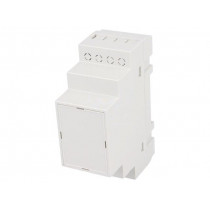 Z106J ABS V0; Enclosure: for DIN rail mounting; Y: 90mm; X: 35mm; Z: 65mm; ABS; KRADEX