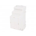 Z106J PS; Enclosure: for DIN rail mounting; Y: 90mm; X: 35mm; Z: 65mm; grey; KRADEX