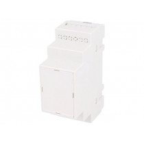 Z106J PS; Enclosure: for DIN rail mounting; Y: 90mm; X: 35mm; Z: 65mm; grey; KRADEX