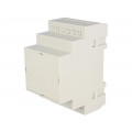 Z107J ABS V0; Enclosure: for DIN rail mounting; Y: 90mm; X: 52mm; Z: 65mm; ABS; KRADEX