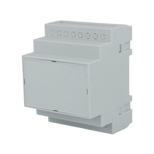 Z108J PS; Enclosure: for DIN rail mounting; Y: 90mm; X: 70mm; Z: 65mm; grey; KRADEX