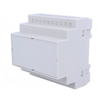Z109J PS; Enclosure: for DIN rail mounting; Y: 90mm; X: 87mm; Z: 65mm; grey; KRADEX