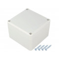 Z111JH PS; Enclosure: multipurpose; X: 80mm; Y: 82mm; Z: 55mm; polystyrene; grey; KRADEX