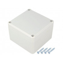 Z111JH PS; Enclosure: multipurpose; X: 80mm; Y: 82mm; Z: 55mm; polystyrene; grey; KRADEX