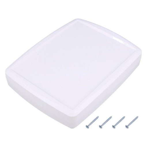 Z124B; Enclosure: multipurpose; X: 144mm; Y: 184mm; Z: 38mm; ABS; white; IK09; KRADEX