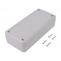 Z125J; Enclosure: multipurpose; X: 89mm; Y: 189mm; Z: 50mm; ABS; light grey; KRADEX