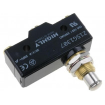Z15G1307; Microswitch SNAP ACTION; with pin; SPDT; 20A/250VAC; ON-(ON); HIGHLY