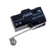 Z15G1703; Microswitch SNAP ACTION; with lever (with roller); SPDT; Pos: 2; HIGHLY