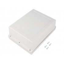 Z46AJS ABS; Enclosure: multipurpose; X: 144mm; Y: 198mm; Z: 73mm; ABS; grey; IP67; KRADEX