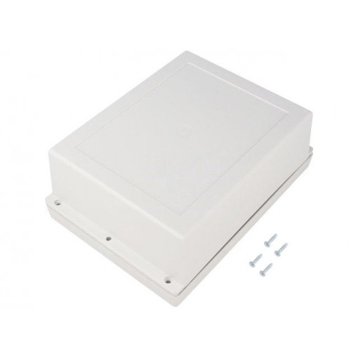 Z46AJS ABS; Enclosure: multipurpose; X: 144mm; Y: 198mm; Z: 73mm; ABS; grey; IP67; KRADEX
