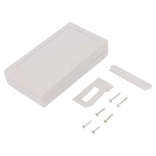 Z48J ABS; Enclosure: multipurpose; X: 81mm; Y: 145mm; Z: 35mm; ABS; grey; KRADEX