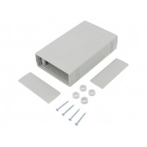 Z50AJ ABS; Enclosure: with panel; X: 92mm; Y: 147mm; Z: 36mm; ABS; grey; KRADEX