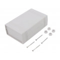 Z50BJ ABS; Enclosure: with panel; X: 92mm; Y: 147mm; Z: 50mm; ABS; grey; KRADEX Z50BJ ABS; Enclosure: with panel; X: 92mm; Y: 147mm; Z: 50mm; ABS; grey; KRADEX
