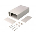 Z50J ABS; Enclosure: with panel; X: 92mm; Y: 147mm; Z: 43mm; ABS; grey; KRADEX Z50J ABS; Enclosure: with panel; X: 92mm; Y: 147mm; Z: 43mm; ABS; grey; KRADEX