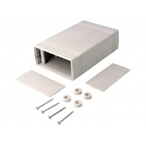 Z50J ABS; Enclosure: with panel; X: 92mm; Y: 147mm; Z: 43mm; ABS; grey; KRADEX Z50J ABS; Enclosure: with panel; X: 92mm; Y: 147mm; Z: 43mm; ABS; grey; KRADEX