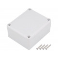 Z54JH TM PS; Enclosure: multipurpose; X: 74mm; Y: 89mm; Z: 41mm; polystyrene; grey; KRADEX