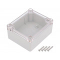 Z54JPH TM-ABS; Enclosure: multipurpose; X: 74mm; Y: 89mm; Z: 41mm; ABS; grey; gasket; KRADEX