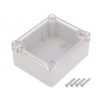 Z54JPH TM-ABS; Enclosure: multipurpose; X: 74mm; Y: 89mm; Z: 41mm; ABS; grey; gasket; KRADEX