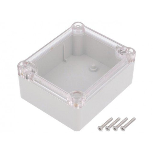 Z54JPH TM-ABS; Enclosure: multipurpose; X: 74mm; Y: 89mm; Z: 41mm; ABS; grey; gasket; KRADEX