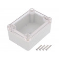 Z56JPH TM ABS; Enclosure: multipurpose; X: 64mm; Y: 88mm; Z: 41mm; ABS; grey; gasket; KRADEX