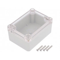 Z56JPH TM ABS; Enclosure: multipurpose; X: 64mm; Y: 88mm; Z: 41mm; ABS; grey; gasket; KRADEX