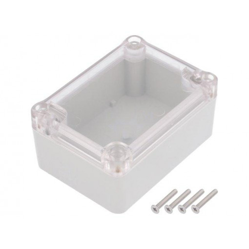 Z56JPH TM ABS; Enclosure: multipurpose; X: 64mm; Y: 88mm; Z: 41mm; ABS; grey; gasket; KRADEX